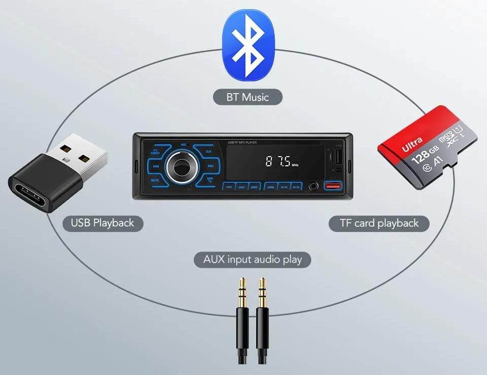 Miniatura 2 de Radios Estereo De Carro Con Bluetooth
